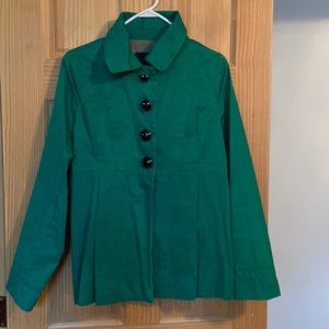 Green Mossimo pea coat small